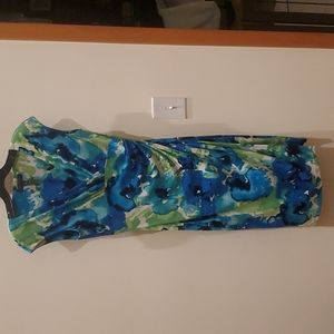 Lauren Ralph Lauren size 4 faux wrap dress